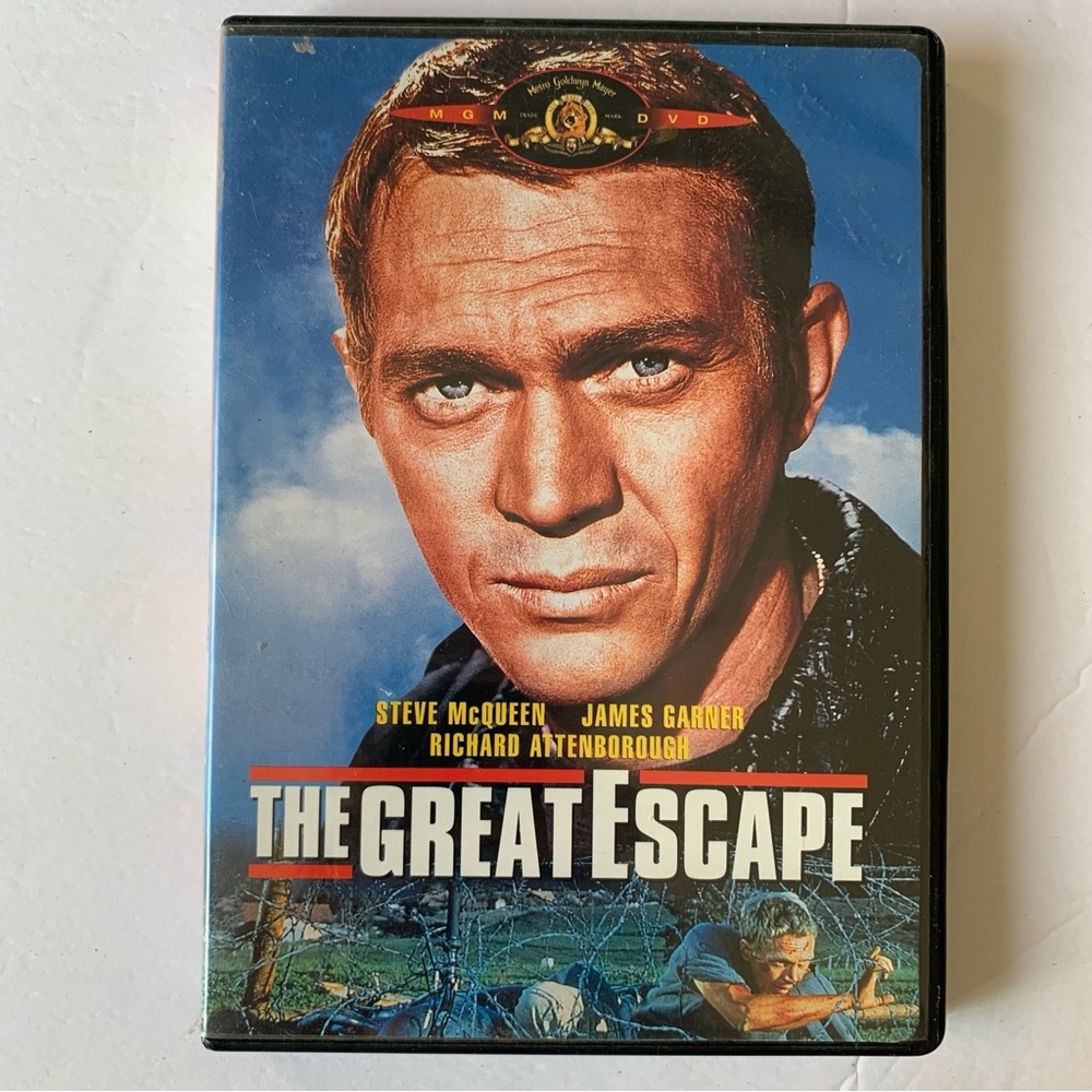 💜 The Great Escape DVD Movie Steve McQueen